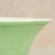 Ceramic French Art Deco Green Porcelain Table Lamp, 1940s For Sale - Image 7 of 9