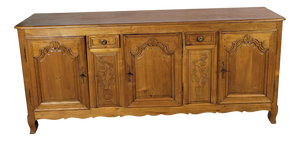 Large Sideboard in Light Cherrywood, 1890s