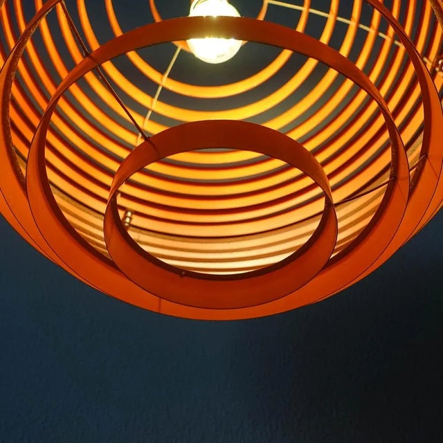 Dynamic Model Pendant Lamp by Wilhelm Vest for Vest Leuchten, 1969 For Sale - Image 14 of 17