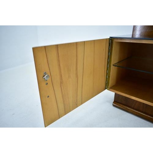 Bedside Tables attributed to Jindřich Halabala, Czechoslovakia, 1940s, Set of 2 For Sale - Image 14 of 18