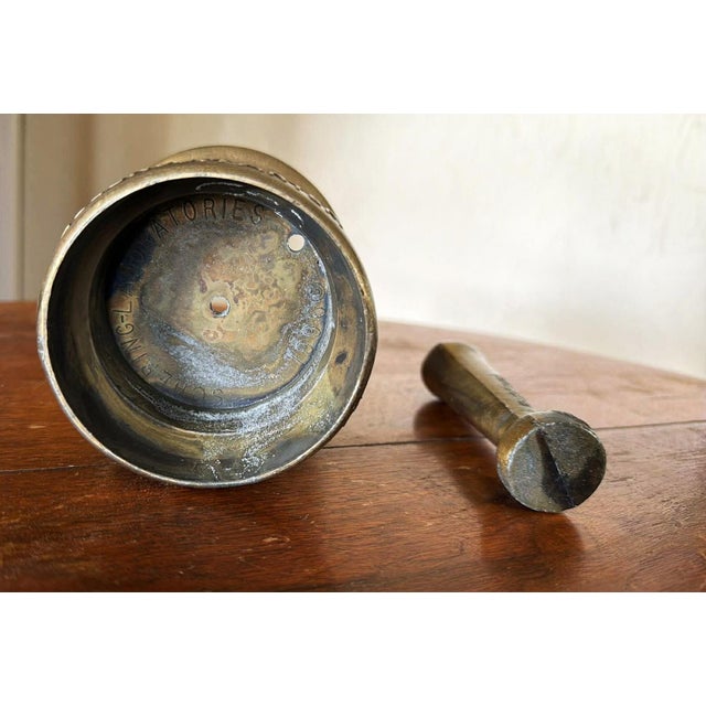 Vintage Mortar & Pestle 1996 Pharmacy Collectibles #1 of 2 For Sale - Image 6 of 8