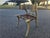 Klismos Lizard Skin Leather Chair Scala Style For Sale - Image 4 of 14