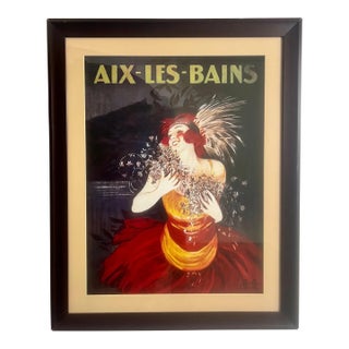 Leonetto Cappiello “Aix-Les-Bains” Poster Print, Framed 1921 For Sale