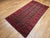 Vintage Turkmen Rug, Hand-Knotted Wool, Allover Geometric Pattern, Pistachio Green & Red, 4x8 For Sale - Image 9 of 18