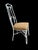 1970s Restored Set Vintage Aesthetic Chinoiserie Faux Bamboo Cast Metal Dining Chairs 8 For Sale - Image 5 of 7