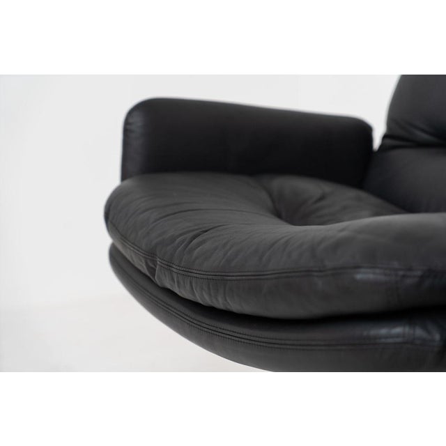 Black Doppiosandwich Sofa by Ammanati & Vitelli for Brunati For Sale - Image 8 of 16