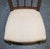 Victorian Side Chairs with Cream Fabric Seats For Sale - Image 16 of 17