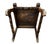 Wood 1950s Set of 6 Spanish Renaissance Revival Dining Chairs, Two Arm Chairs, Four Side Chairs For Sale - Image 7 of 15