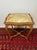 Gold Antique French Louis XVI-Style Giltwood Side Table With Natural Green Onyx Top For Sale - Image 8 of 10