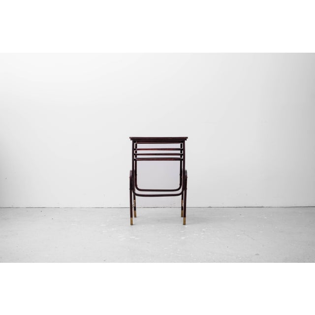 Small Antique Art Nouveau Table by Marcel Kammerer for Thonet, 1905 For Sale - Image 3 of 18