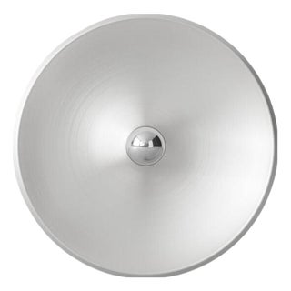 Model 262 Wall Lamp in Satinated Aluminum from Gino Sarfatti For Sale