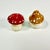 1940s Vintage Boho Chic Hollywood Regency Mushroom Salt & Pepper Shakers - A Pair For Sale - Image 6 of 11