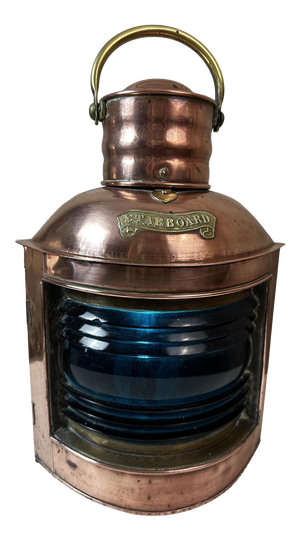 Copper Boat Lantern, 1890s