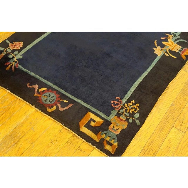 Antique Chinese Art Deco Rug For Sale In New York - Image 6 of 6