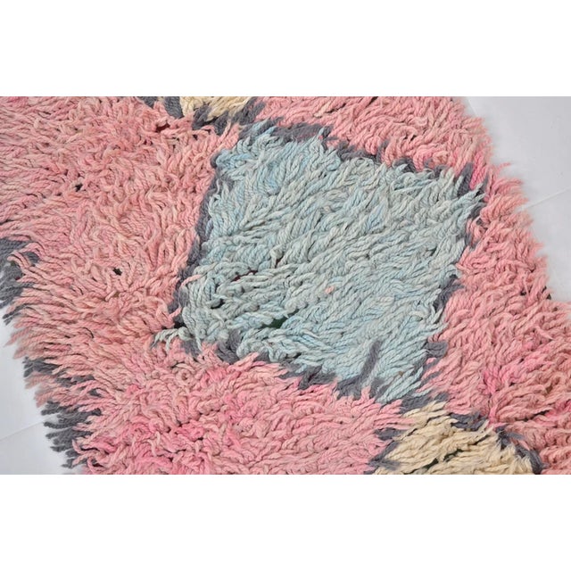 1960s Anatolian Turkish Wool Pompom Rug For Sale - Image 5 of 10