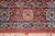 Red Vintage Hand-Knotted Oriental Geometric Medallion Wool Rug Ivory Crimson 3x6' For Sale - Image 8 of 12