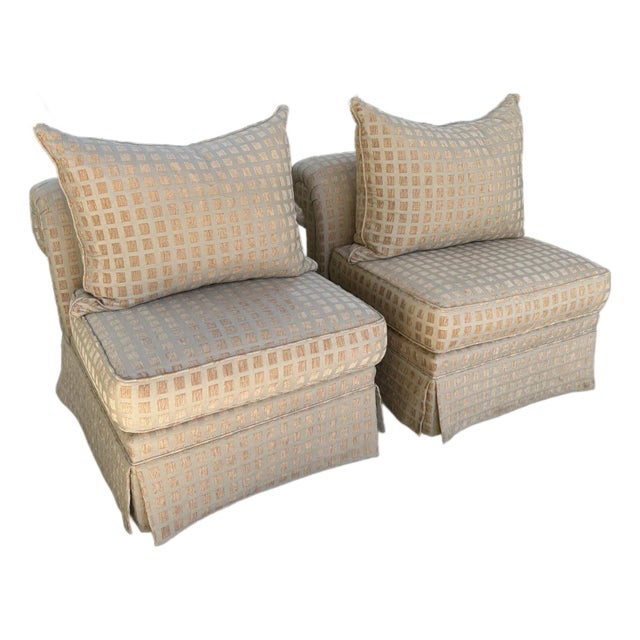 Clifford Grande Salon Slipper Chairs by Classics For Sale