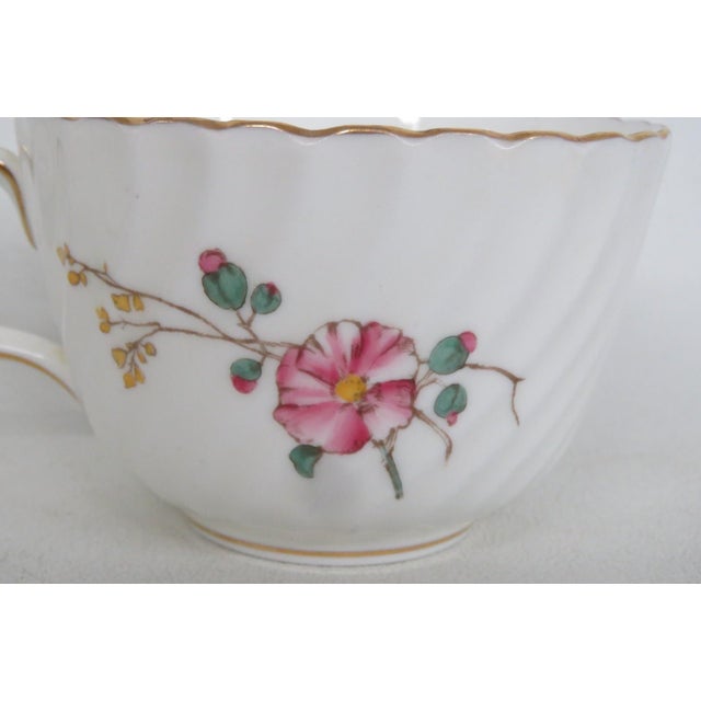 Minton Dainty Sprays England Bone China Flowers Tea Cup and Saucer 2pc Set 5033b For Sale In Miami - Image 6 of 12