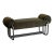 1990s Chrome Tubular Bauhaus Bench For Sale