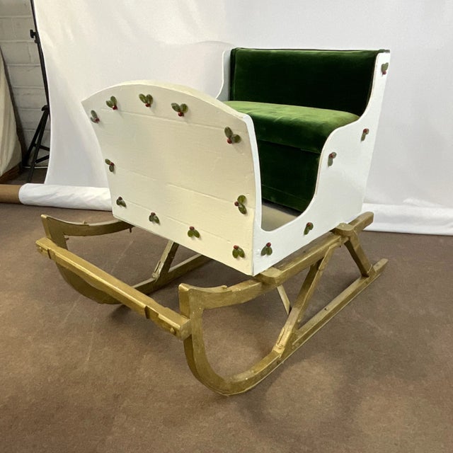 Vintage Home is pleased to present this fabulous Christmas Sleigh. It’s from the 1940s and was a working Shetland Pony...