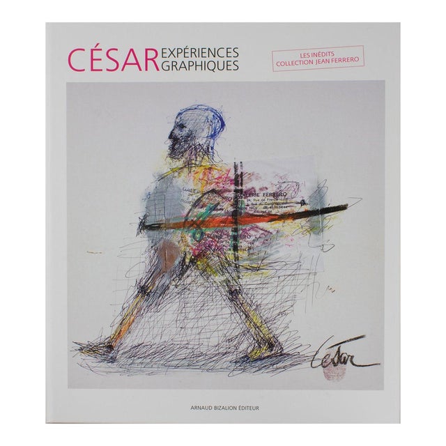 Cesar, Graphic Experiences, French Book by Frederic Ballester and Jean Ferrero For Sale