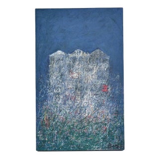 Eros Pandolfi, Abstract Composition, 2000s, Painting on Canvas For Sale