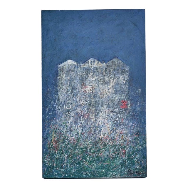 Eros Pandolfi, Abstract Composition, 2000s, Painting on Canvas For Sale
