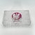 Traditional Hofbauer “Byrdes” Ruby Crystal 7-Inch Rectangular Lidded Jewel Box/Trinket Box (Vintage 1970’s-1990’s, Original Foil Label) For Sale - Image 3 of 16