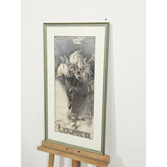 Horst Janssen, Graphic Flowers for a Long Journey, 1979, Paper For Sale - Image 10 of 18