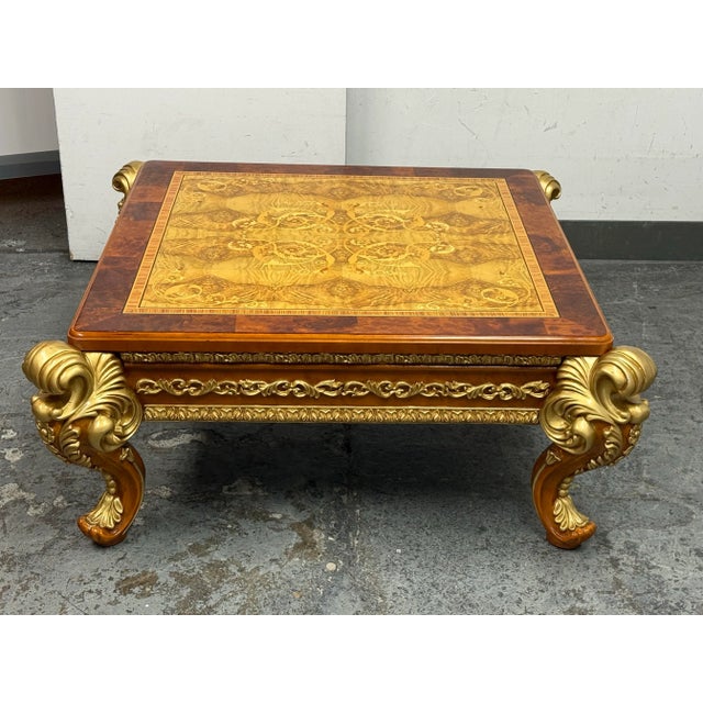Homey Design Grandiose European Style Coffee Table For Sale - Image 12 of 12