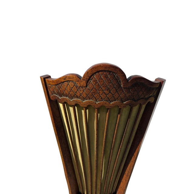 1970s 2 Enkeboll La Condesa Oak High Back Spindle Side Chairs Spanish Mediterranean For Sale - Image 14 of 15