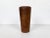 Vintage hand-turned wooden cup crafted from a solid block of teak. Beautiful figured grain contrast and form. Maker:...