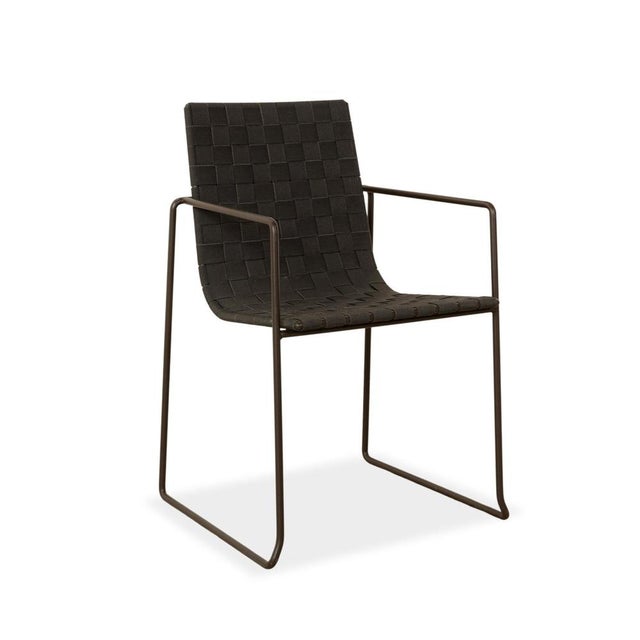 Andreu World Trenza Metal Chair For Sale - Image 12 of 12