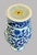 Ceramic Blue and White Chinoiserie Floor Vase For Sale - Image 7 of 8