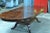 Custom Oval Traditional Mahogany Dining Table by Leighton Hall For Sale - Image 11 of 11