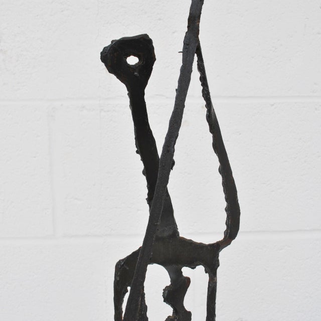 Mid-Century Brutalist Warrior Sculpture For Sale In Houston - Image 6 of 8
