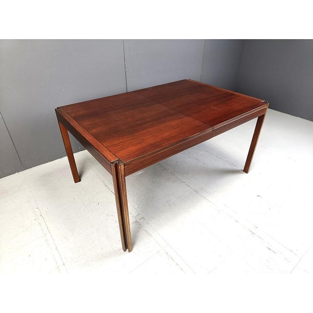 Mid-Century 4D Dining Table by Angelo Mangiarotti for Molteni, 1970s For Sale - Image 6 of 10