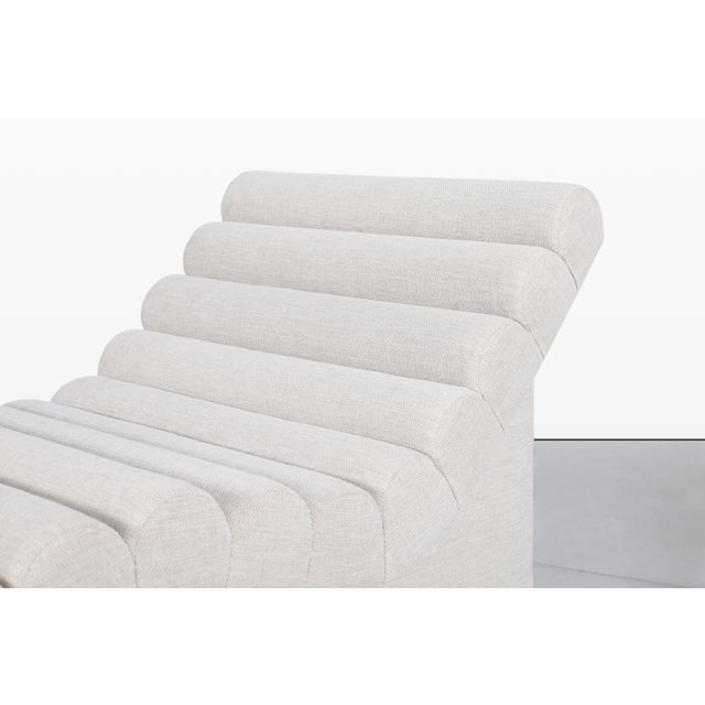 Adrian Pearsall Mid-Century Modern “Wave” Chaise Lounge Styled After Adrian Pearsal For Sale - Image 4 of 12