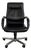 1980’s Postmodern Swiss Reclining Leather Office Desk Chair For Sale