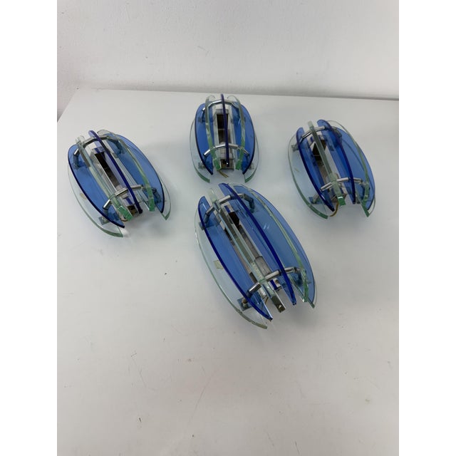 Wall Lamps from Veca, Italy, 1970s, Set of 4 For Sale - Image 17 of 18