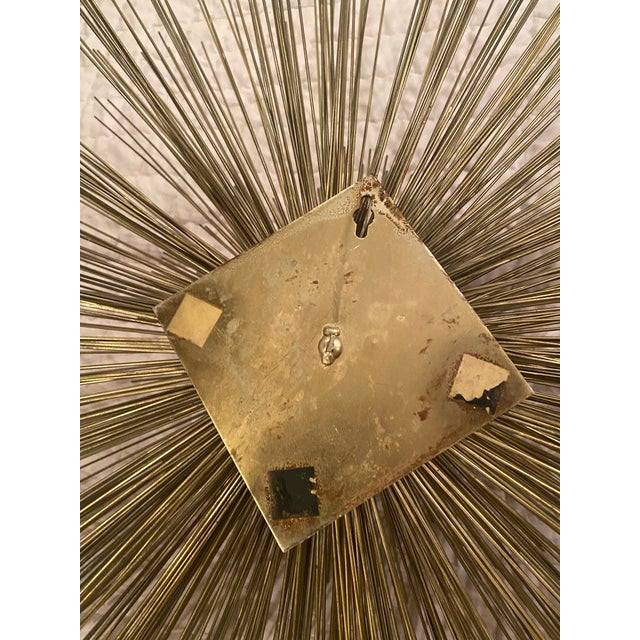 Vintage 1960s Curtis Jere Sunburst Wall Sculpture For Sale In Chicago - Image 6 of 6