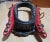 Black Barnum & Bailey Circus Horse Collar For Sale - Image 8 of 11