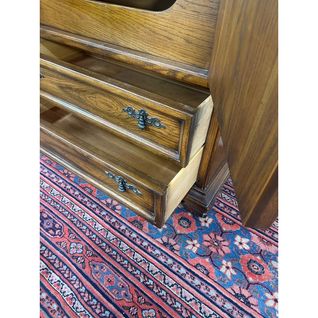 1960s United Furniture Highboy Dresser For Sale - Image 10 of 10