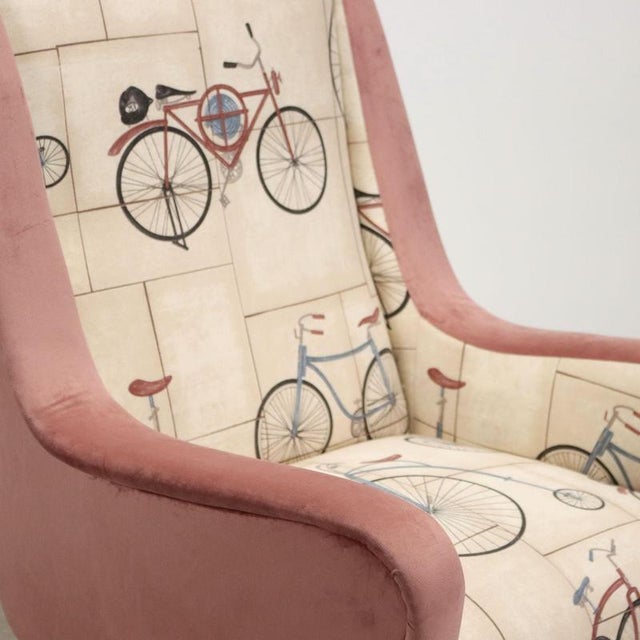 Vintage Armchair, Italy, 1950s For Sale - Image 6 of 12