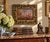 A beautiful Italian antique hand-painted gilt wood framed oil on board Neoclassical painting of an allegorical scene...