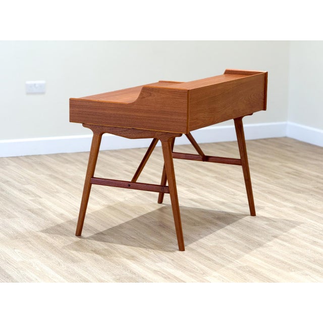 Model 56 Desk in Teak by Arne Wahl Iversen, 1960s For Sale - Image 6 of 9