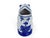 Chinoiserie Vintage Blue and White Chinoiserie Porcelain Open-Mouthed Frog Pitcher or Bud Vase For Sale - Image 3 of 5