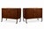 Mid-Century Modern Nat’l. Mt. Airy Side Tables Bar Carts Tambour Doors - Pair For Sale - Image 12 of 12