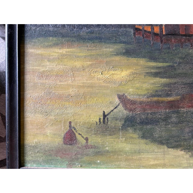 Paint Mid Century Maritime Painting For Sale - Image 7 of 8