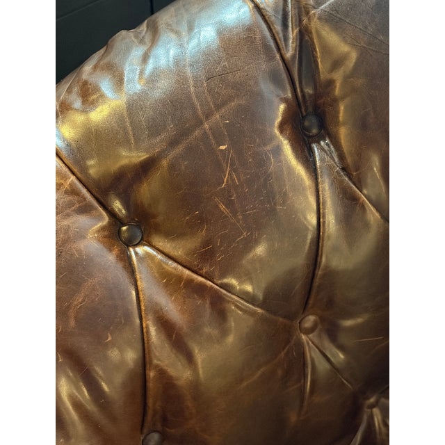 1980s Upholstered Victorian Revival Sofa by Paul Robert Inc. For Sale In Phoenix - Image 6 of 7
